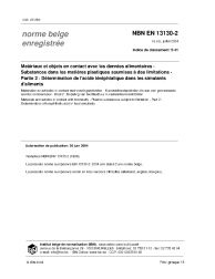 NBN EN 13130-2:2004