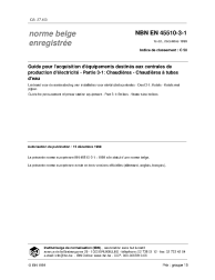 NBN EN 45510-3-1:1999