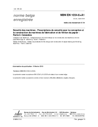 NBN EN 1034-6+A1:2010