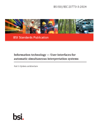 BS ISO/IEC 23773-3:2024