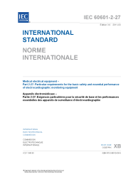 IEC 60601-2-27:2011