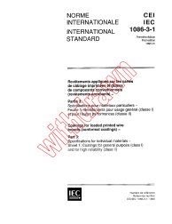 IEC 61086-3-1:1995