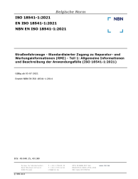 NBN EN ISO 18541-1:2021