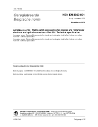 NBN EN 3660-001:2006