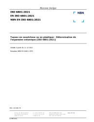 NBN EN ISO 6801:2021