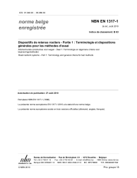 NBN ISO 18310-1:2020