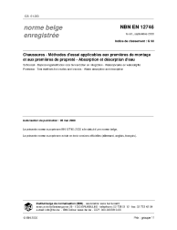 NBN EN 12746:2000