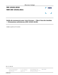 NBN ISO 10102:2021