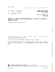 NBN EN 28233:1992