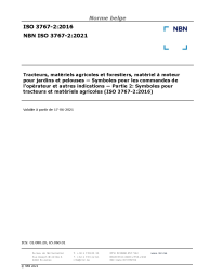 NBN ISO 3767-2:2021