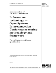 BS EN ISO/IEC 9646-6:1996