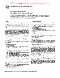 ASTM A322-91(2001) (R1991)