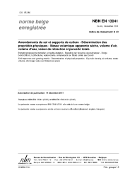 NBN EN 13041:2011