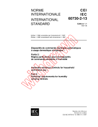 IEC 60730-2-13:1995+AMD1:1997 Consolidated