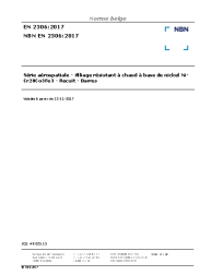 NBN EN 2306:2017