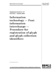 BS ISO/IEC 10036:1993