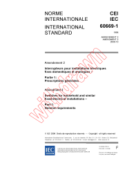 IEC 60669-1:1998/AMD2:2006