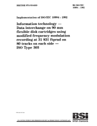 BS ISO/IEC 10994:1992