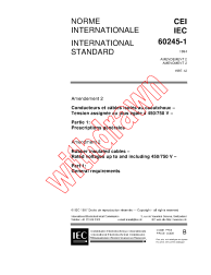 IEC 60245-1:1994/AMD2:1997