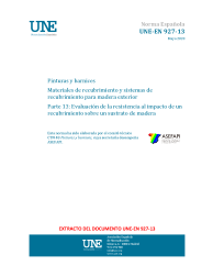 UNE-EN 927-13:2020