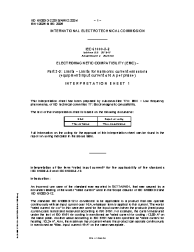 IEC 61000-3-2:2018/AMD2:2024/ISH1:2025