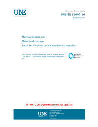 UNE-EN 12697-16:2017