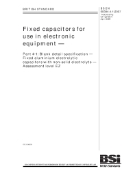 BS EN 60384-4-1:2007