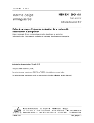 NBN EN 12004+A1:2012