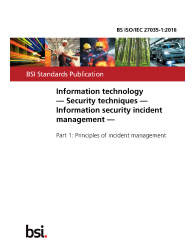 BS ISO/IEC 27035-1:2016