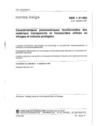 NBN L 01-003:1989