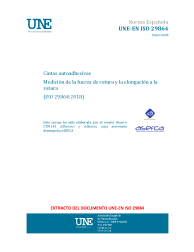 UNE-EN ISO 29864:2020