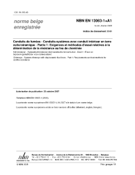 NBN EN 13063-1+A1:2008