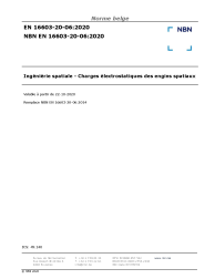 NBN EN 16603-20-06:2020