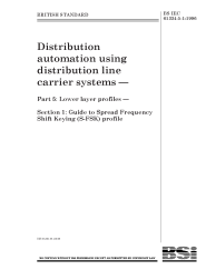 BS IEC 61334-5-1:1996