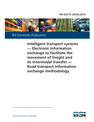 PD ISO/TS 24533:2012