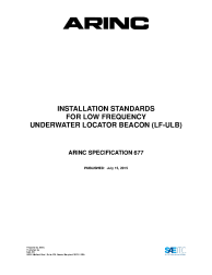 ARINC Specification 677:2015