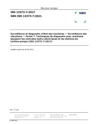 NBN ISO 13373-7:2021