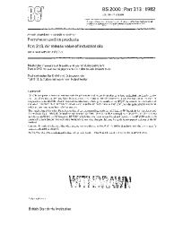 BS 2000-313:1982