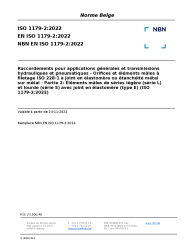 NBN EN ISO 1179-2:2022