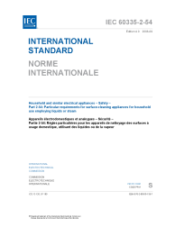 IEC 60335-2-54:2008