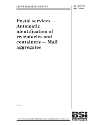 DD CEN/TS 14441:2003