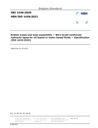 NBN ISO 1436:2021