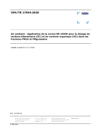 CEN/TR 17554:2020