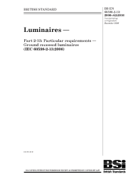 BS EN 60598-2-13:2006+A2:2016