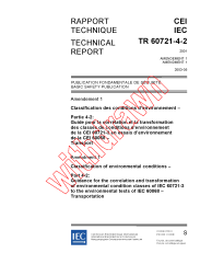 IEC TR 60721-4-2:2001/AMD1:2003