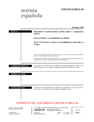 UNE-EN 61300-2-45:2000