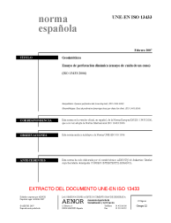 UNE-EN ISO 13433:2007