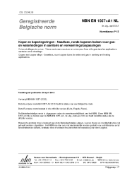 NBN EN 1057+A1 NL:2012