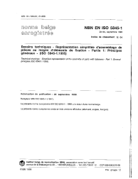 NBN EN ISO 5845-1:1999
