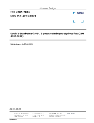 NBN ISO 4205:2021